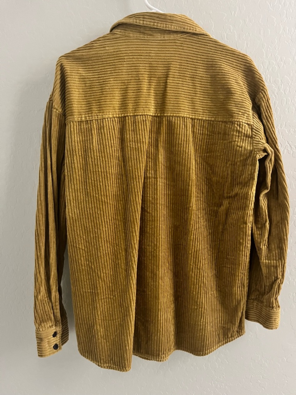 Corduroy Button-Up Shacket - Picture 3 of 5